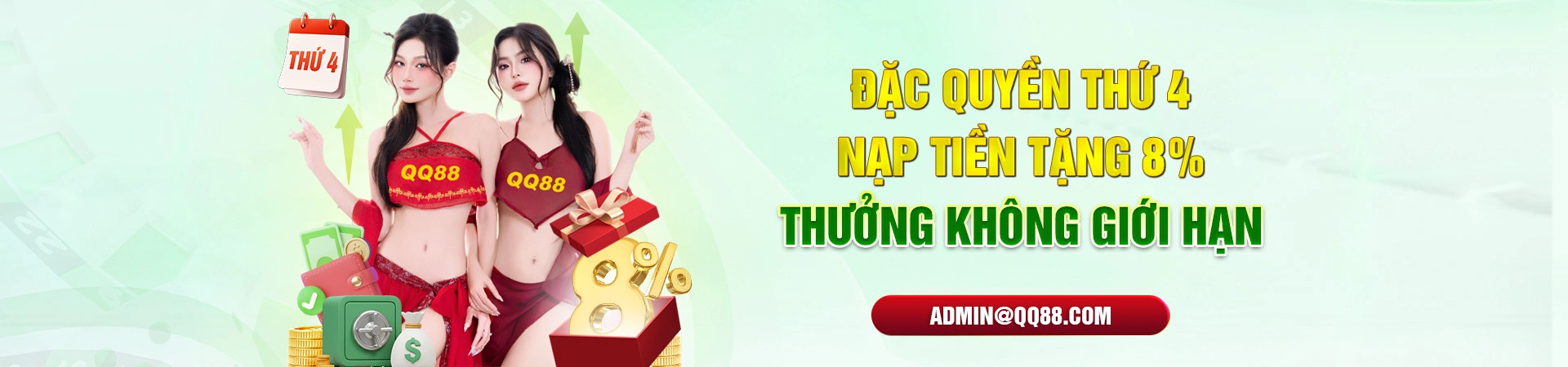 đặc quyền thứ 4 nạp tiền tặng 8%